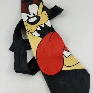Taz Looney Tunes Medium Width Silk Tie
